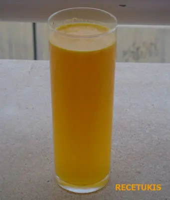 Bebida De Naranja Y Zanahoria