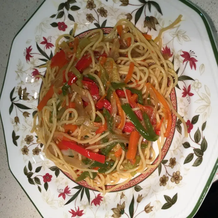 Espaguetis Con Verduras