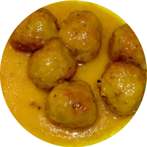 Albondigas Con Salsa De Almendras