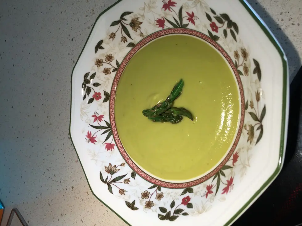 Crema De Esparragos Verdes