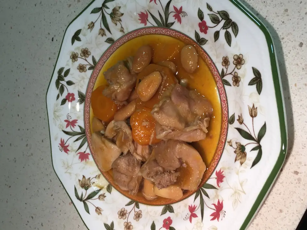 Pollo Con Almendras Y Salsa Agridulce