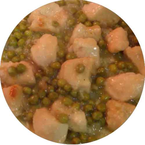 Pollo Con Guisantes