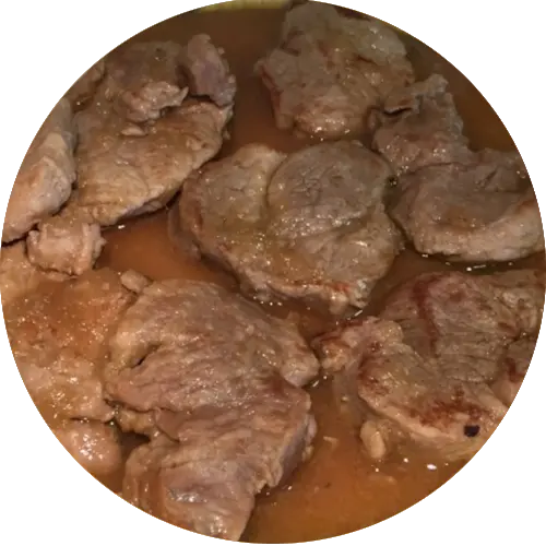 Solomillo En Salsa De Vino Dulce