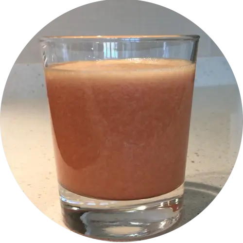 Zumo De Naranja Y Fresa